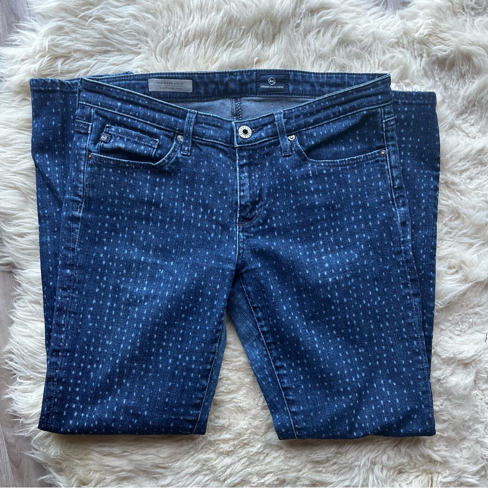AG Slim Straight Ankle Jeans - Size 27R